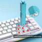 KEMOVE P10 2-in-1 Switch Puller Keycap Puller for Mechanical Keyboard, 304 Stainless Steel Key Switch Keycap Puller, Easily Remove and Replace Gaming Keyboard Switches and keycaps - Blue