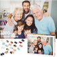 Easycosy Custom Photo Puzzles 1000/500/300 Pieces for Adults Families Personalized Picture Text Jigsaw Puzzle Gift for Holiday Birthday Anniversay(Horizontal/Vertical)