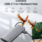 Belkin USB-C Hub, 7-in-1 MultiPort Docking Station for MacBook & Windows - 85W USB-C Power Delivery 3.0, 4K HDMI 1.4, 2x USB-A 3.0, SD 3.0, Micro SD 3.0, & 3.5mm Audio Jack