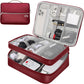 Electronic Organizer Travel Case, Travel Cord Organizer Case Portable Waterproof Cable Organizer Bag for Charger, Cord, USB, Power Bank, Earphone
