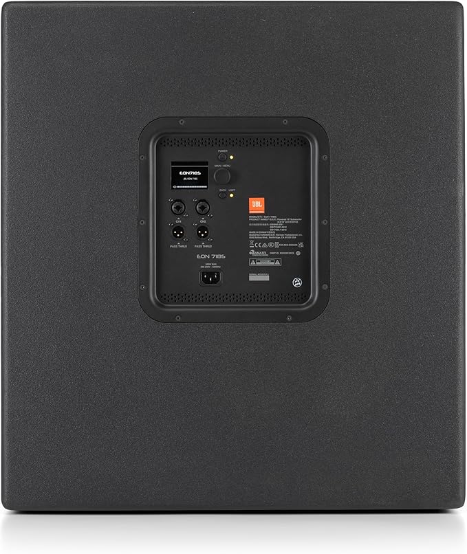JBL Professional EON718S Powered PA Subwoofer with Bluetooth, 18-inch, Wired Electric, Black