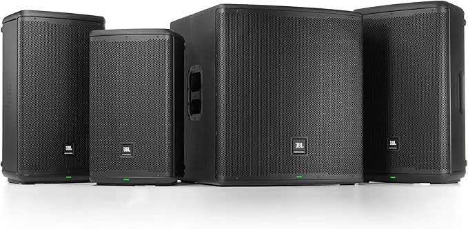 JBL Professional EON718S Powered PA Subwoofer with Bluetooth, 18-inch, Wired Electric, Black