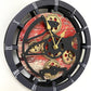 The Gears Clock Desk Clock 10 inches with Real Moving Gears Convertible into Wall Clock (Red Lava)
