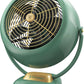 Vornado VFAN™ Sr. Vintage Fan, Large Retro Metal Air Circulator for Cooling & Decor, 3 Speed Settings, Adjustable Tilt, Durable Construction, Powerful Cooling Airflow, Floor Fan for Home, Green