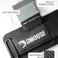 DMoose Fitness Weight Lifting Hooks (Pair) for Deadlifts, Pull Ups, Rows & Shrugs - Anti-Rip Nylon Strap Hand Grips with Thick Wrist Padding - Heavy Duty Wrist Straps for Weightlifting & Gym Workouts