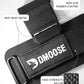 DMoose Fitness Weight Lifting Hooks (Pair) for Deadlifts, Pull Ups, Rows & Shrugs - Anti-Rip Nylon Strap Hand Grips with Thick Wrist Padding - Heavy Duty Wrist Straps for Weightlifting & Gym Workouts