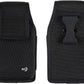 Nite Ize Clip Case Hardshell Universal Rugged Holster - Protective Phone Holder with Belt Clip - Holster for Men's & Women's Belts - Utility Belt Phone Pouch - XX-Large, Black