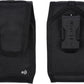 Nite Ize Clip Case Cargo Universal Rugged Holster - Cell Phone & Card Holster Pouch - Durable Phone Holder Clip for Belt - Utility Belt Pouch with Rotating Flex-Clip - XL, Vertical
