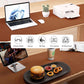 Aothia Leather Desk Pad Protector - Large Mouse Pad, Office Mat, Non-Slip PU Leather Blotter, Laptop Desk Pad, Waterproof Writing Pad for Office and Home (Brown, 38" x 13.7")
