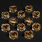D6 Dice Set – 10× Six-Sided Resin Dice with Themed Designs – 16mm Tabletop for Wargames, RPGs, MTG, and Board Games